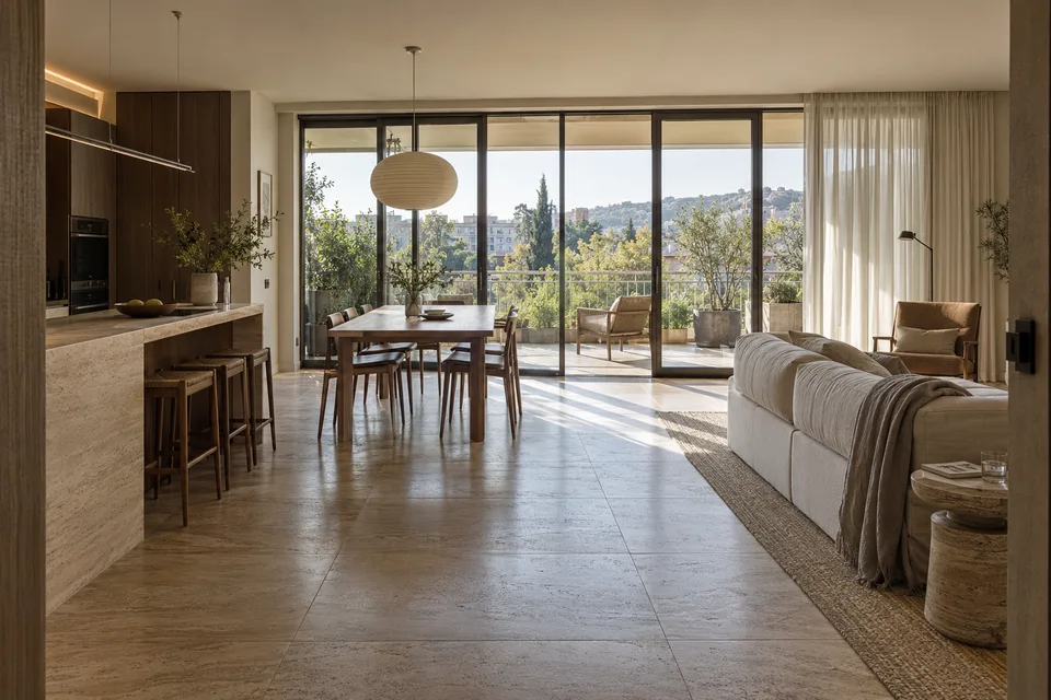 Finished concept · Archi Isani — Terrace living · 114 m²