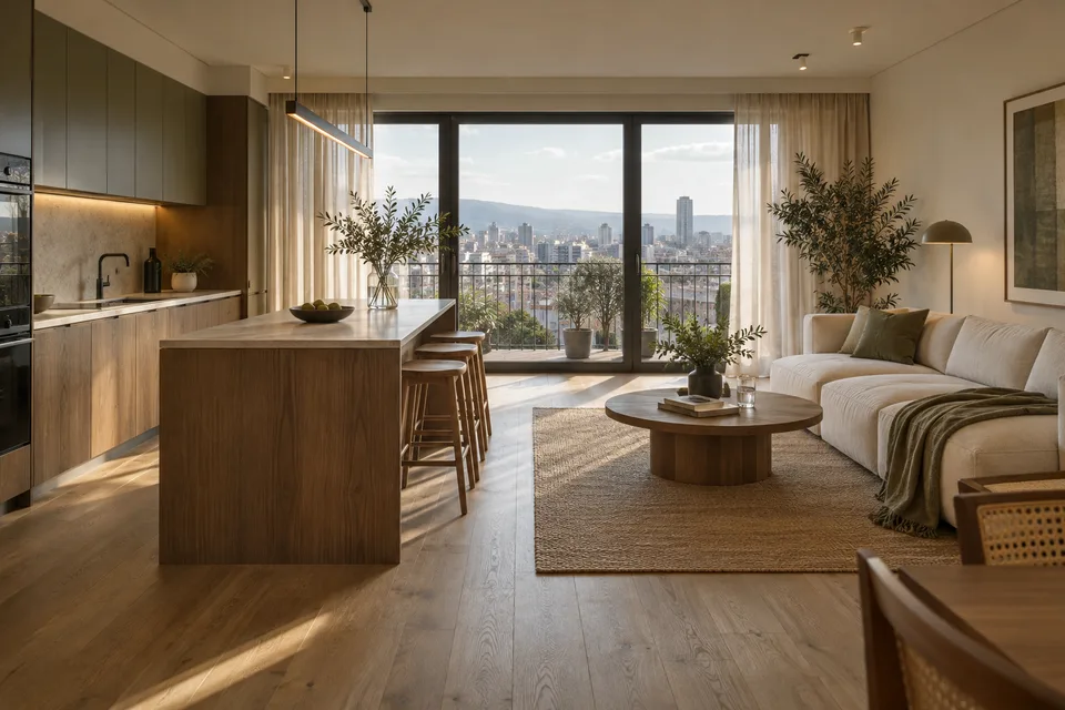 Tbilisi Gardens — Ջերմ կաղնի · 88 m²