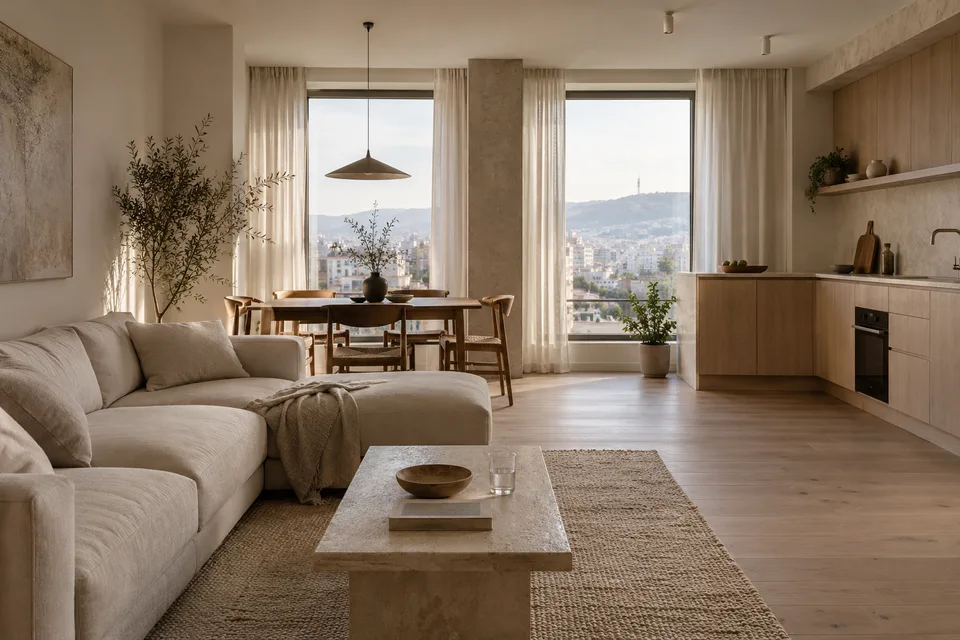 Tbilisi Gardens — Քար և վուշ · 76 m²