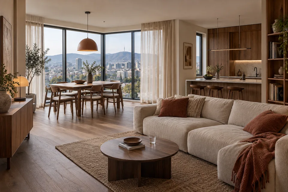 Tbilisi Gardens — Family space · 116 m²