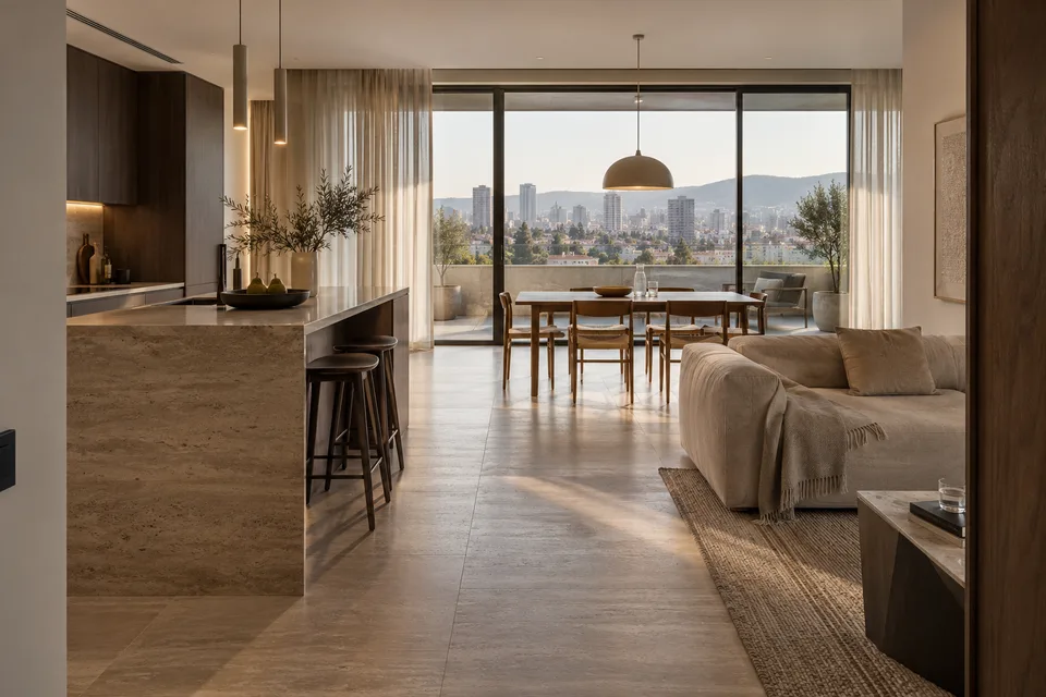 Ավարտված ինտերիեր · Tbilisi Gardens — Կյանք տեռասով · 132 m²