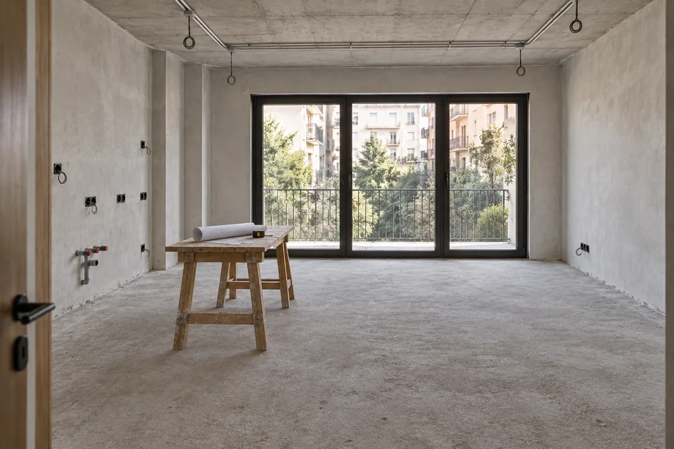 საინჟინრო ქსელები და მომზადება · Greenhill Residence — თბილი მუხა · 82 m²