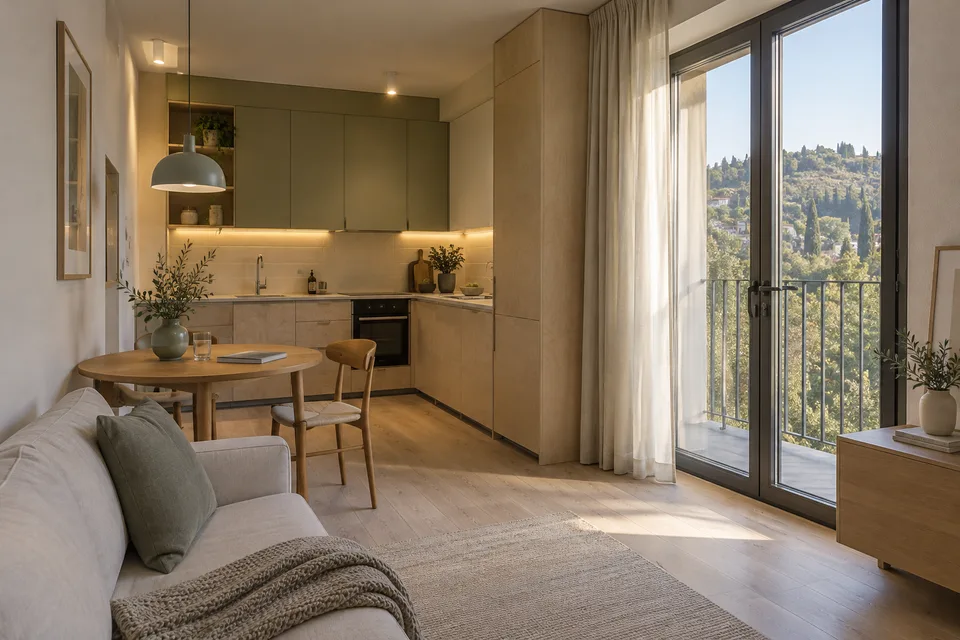VR Krtsanisi Resort Residence — סטודיו עירוני · 48 m²