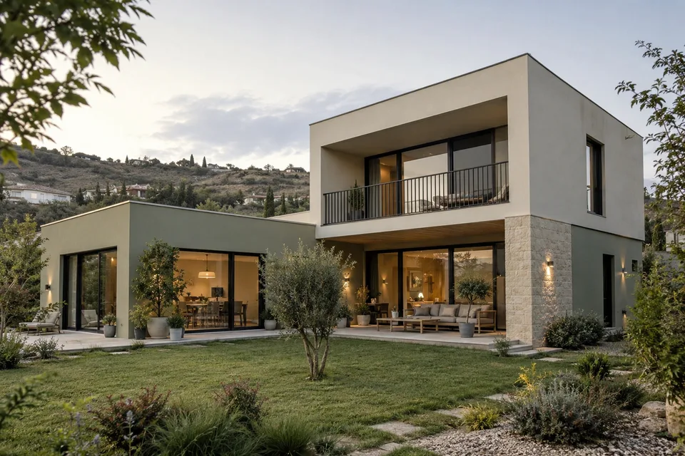 Lisi Green Town — Garden house · 180 m²