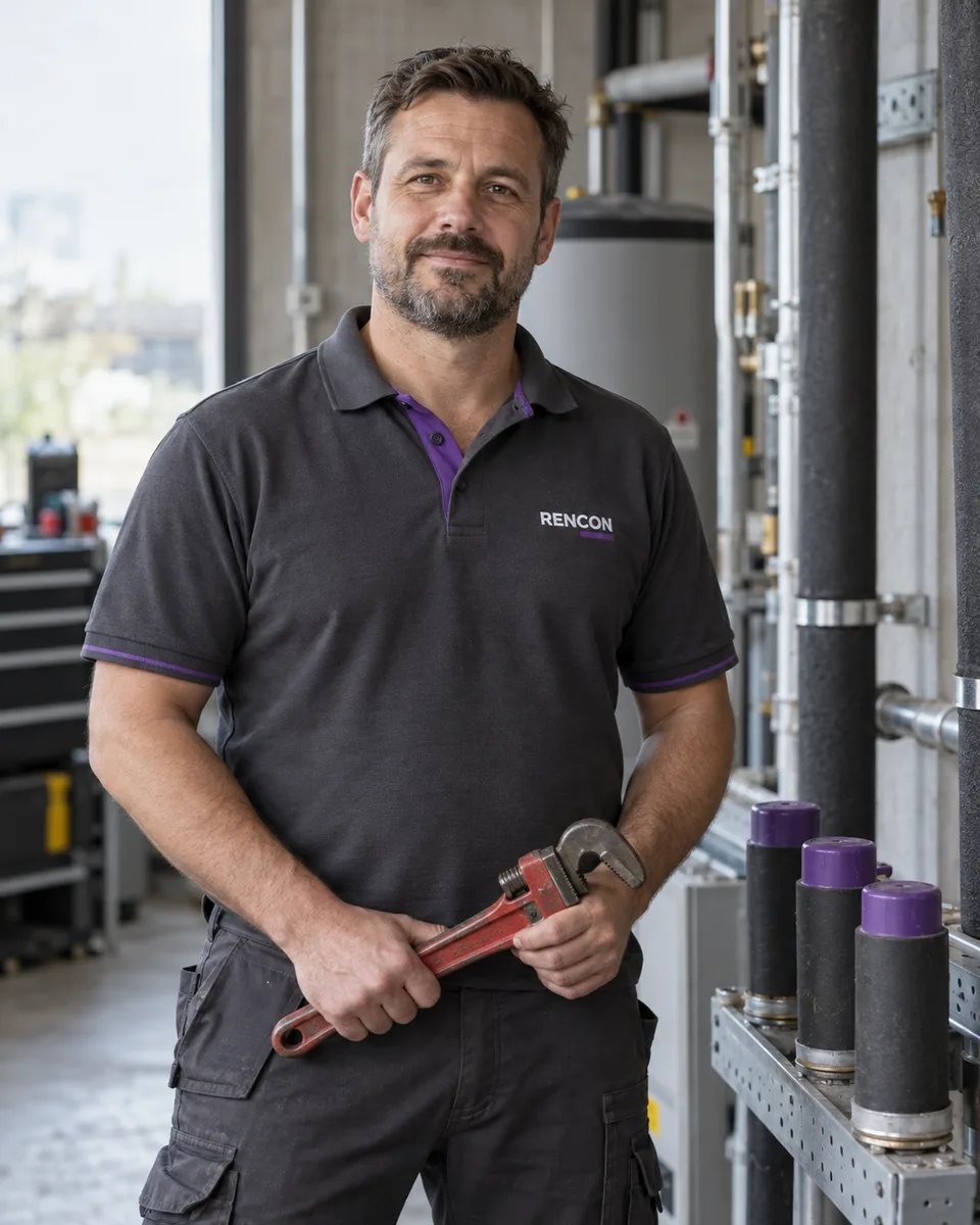 Plumbing specialist · Concept / illustrative imagery